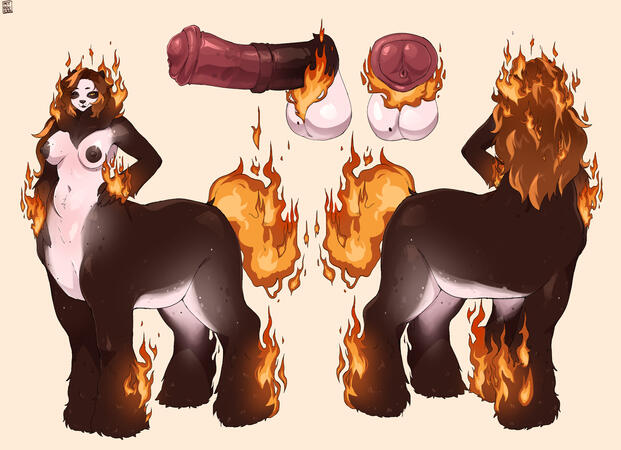 Dullahan Centaur (Naked) Ref - https://x.com/petroverr